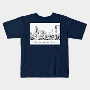 Sterling Heights Michigan Kids T-Shirt